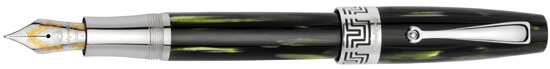 Montegrappa Extra 1930 Bamboo Black Celluloid Fountain Pen